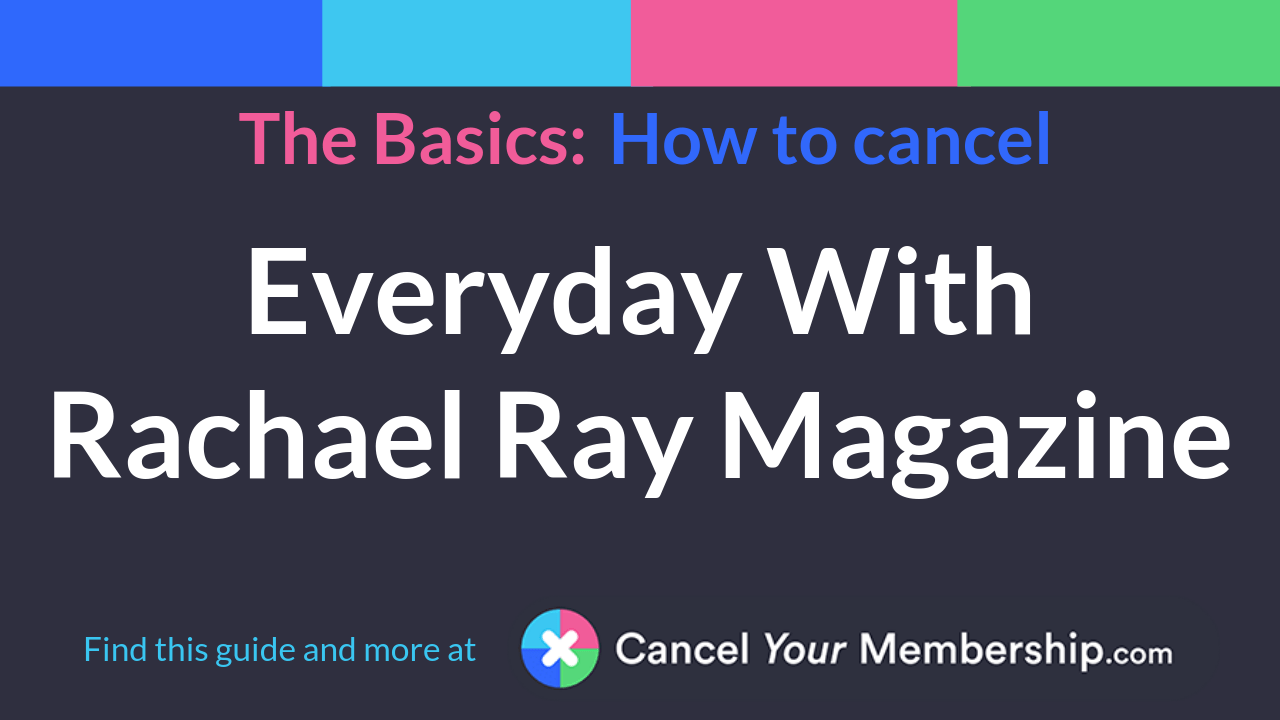 Everyday With Rachael Ray Magazine