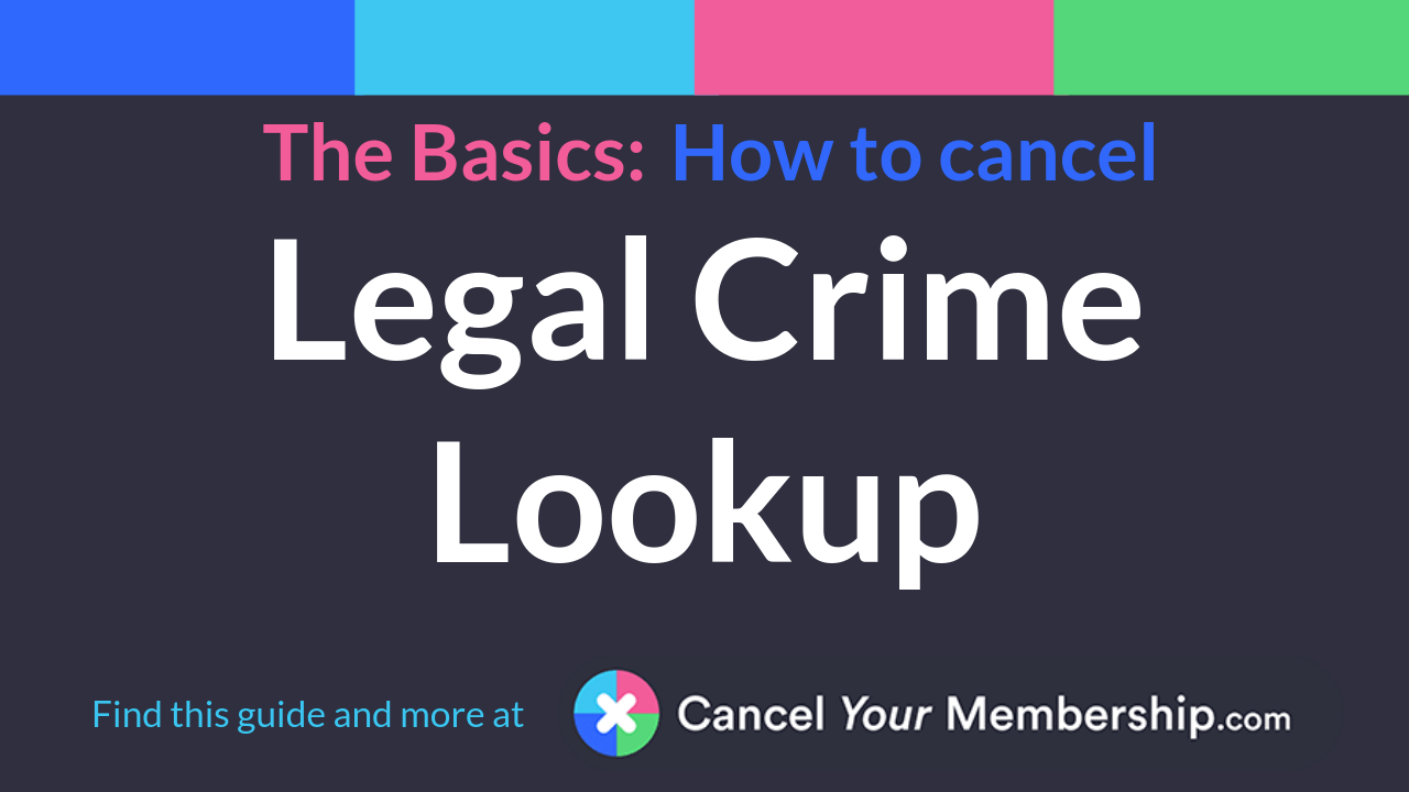 Legal Crime Lookup