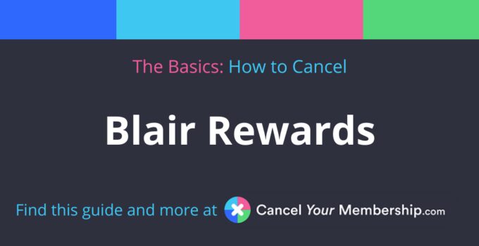 Blair Rewards