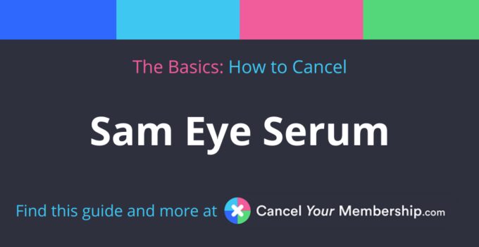 Sam Eye Serum