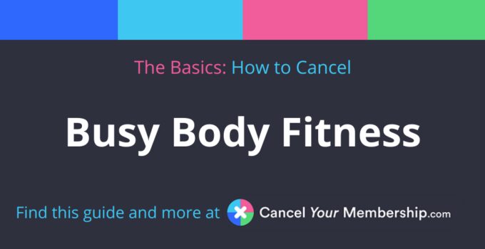 Busy Body Fitness