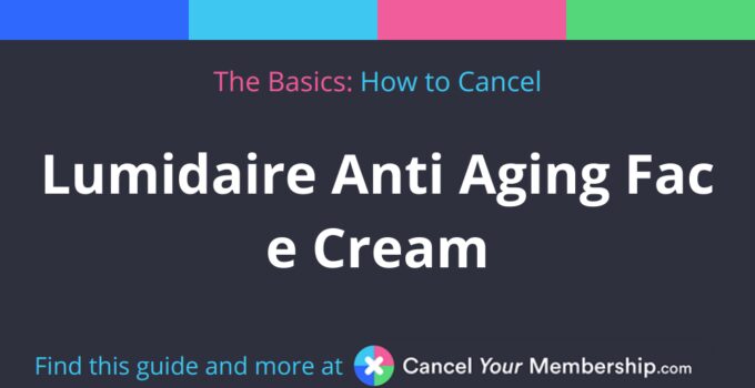 Lumidaire Anti Aging Face Cream