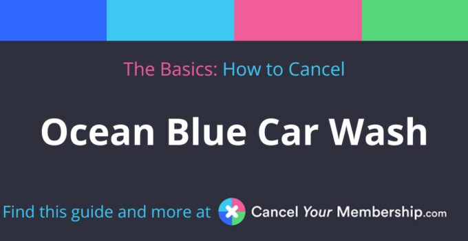 Ocean Blue Car Wash